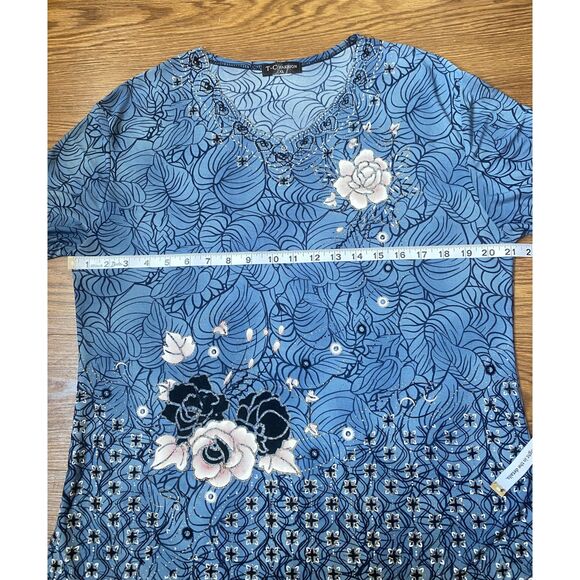 Y2K Floral Graphic Topic Size XL - Picture 5 of 7